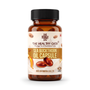 THE HEALTHY OATH® Sea Buckthorn Oil Capsules